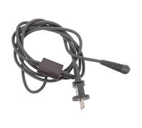 ASAKKURA Adaptateur de Câble D'alimentation de Remplacement pour Sèche-cheveux, Câble Électrique Eu 2,7 M, Compatible avec Sèche-cheveux, Kit Accessoire pour Réparation et Entretien,