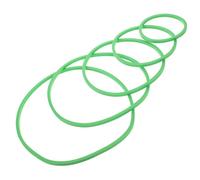 ASAKKURA Anneaux Flottants pour Plantes Aquatiques 5pcs en Eva Vert Installation Rapide et Alimentation Pratique pour Aquarium et Poissons