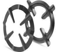 ASAKKURA Anneaux Support pour Poêles et Grilles de Brûleur à Gaz, 2 Pièces, Accessoires pour Cuisinière à Gaz, Usage Domestique