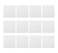 ASAKKURA Autocollants Statiques Grosse Capacité 12pcs pour Pare-brise de Voiture Film Adhésif Transparent Facile à Appliquer pour Inspection Annuelle