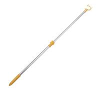 ASAKKURA Barre à Linge Réglable Télescopique en Acier Inoxydable Léger 64-101 Cm, Bâton de Corde à Linge Robuste pour Intérieur, pour Maison et Rangement