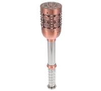 ASAKKURA Bâton de Moxa Corporel Grand Format en Cuivre Pur, Baguette de Massage Multifonction pour Moxibustion, Outil de Thérapie Corporelle Doré, Masseur Dos et Cervicales, Usage Domicile