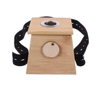 ASAKKURA Boîte de Moxibustion en Bambou 1 Pièce, Outil Moxa Portable Anti-brûlure Contrôle de Température, Support Moxibustion pour Usage Domestique et Soulagement Musculaire