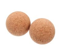 ASAKKURA Bouchons de Bouteille de 61 Mm en Liège Sphériques 2pcs Facile à Insérer et Retirer pour Carafe à Vin et Décanteur en Verre pour Décoratifs