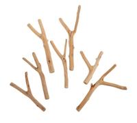 ASAKKURA Branches Décoratives en Pin Beige Rustique, Bâtons Polis la Main Grain Unique pour Décoration et Vases de Mariage Artisanaux