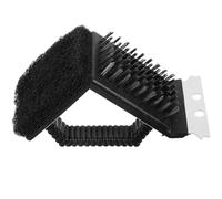 ASAKKURA Brosse de Nettoyage Barbecue Brosse Grill avec Fil Acier Inoxydable Angle Droit pour Poêles et Ustensiles Bbq