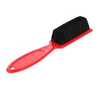 ASAKKURA Brosse pour Barbe Homme pour Balayer Poussière et Cheveux en Nylon Abs Rouge, Brosse de Toilettage pour Salon de Coiffure et Usage à Domicile