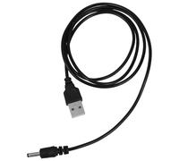 ASAKKURA Câble de Chargeur Secteur USB vers Prise DC 5v pour Mini Haut-parleurs sans Fil, Câble d'alimentation Rapide en Cuivre PVC, Pack de 2 pour Bureau et Maison Noir