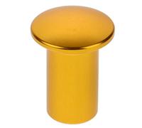 ASAKKURA Cache-bouton et Décoration Bouton de en Alliage D'aluminium Or de Frein à Main Installation Facile et Polyvalent et Décoration Bouton de pour Intérieur de Voiture