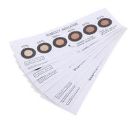 ASAKKURA Cartes d'affichage d'humidité réutilisables SMD à 6 points, lot de 10, pour emballage PCB, appareils électroniques, affichage précis des variations d'humidité, indicateur bleu à