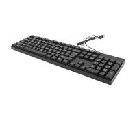 ASAKKURA Clavier USB Filaire Pavé Numérique Arabe Clavier Compact Pleine Taille Compatible PC et Portable pour Usage Bureautique et Gaming Connexion Plug and Play Usage Maison et Bureau
