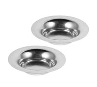 ASAKKURA Coupelle de Rechange pour Brûleurs à Cire 2 en Acier Inoxydable 8,8 CM Compatible pour Diffuseur d'Huiles Essentielles Intérieur