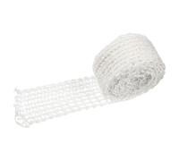 ASAKKURA Filet à Viande en Rouleau 5 M Mailles 16 Trous Filet à Saucisse Élastique pour Cuisson et Fumage pour Rôtir Jambon et Viande Maison