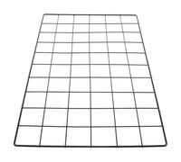 ASAKKURA Grille Murale Fer Forgé 20X12 Pouces Organisateur Suspendu pour Photos et Plantes Décoration Maison Salon Maille Ajourée