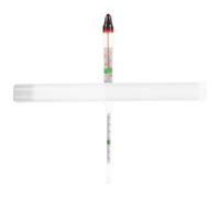 ASAKKURA Hydromètre de Salinité pour Aquarium Marin Léger et Facile à Transporter en Plastique et Verre, pour Tests D'eau en Laboratoire et Aquarium