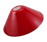 ASAKKURA -jour -jour Décoratif Rétro Vintage de Cloche en Verre Rouge Offrant un Éclairage et Résistant la Chaleur pour Lampe de Bureau E27 pour Bureau ou Étude