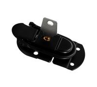 ASAKKURA Loquet De Verrouillage à Bascule En Fer Noir Clé, Moraillon De Cadenas De Valise Compact, Verrou De Valise Polyvalent Pour Bagages Et Boîte à Bijoux, Usage Voyage