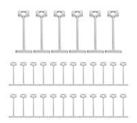 ASAKKURA Lot de 100 Aiguilles Métalliques 1,5 Mm pour Nivellement de Carrelage, Croisillons de Fixation pour Sols et Murs, Outils Autonivelants pour Pose et Ajustement Précis des Carreaux