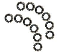 ASAKKURA Lot de 12 Sets de Bagues de Retenue pour hocs, Anneaux de Verrouillage O-ring en Caoutchouc, Compatibles Clés Électriques et Pneumatiques 12,5 Mm, Accessoires de Rechange