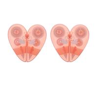 ASAKKURA Lot de 2 Rubans Correcteurs Rouge en Plastique Forme Cœur, Correcteur pour Étudiants Couverture Précise des Erreurs, pour Fournitures Scolaires Plusieurs styles