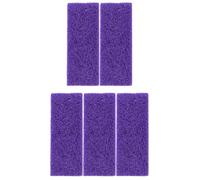 ASAKKURA Lot de 5 Fichiers de Pieds pour Éliminer les Callosités, Limes Pédicure en Pu Réutilisables Toucher Confortable, Outils de Soins des Pieds pour Usage Quotidien