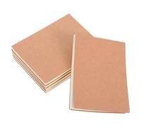 ASAKKURA Lot de 5 Petits Blocs-notes Vierges en Papier Épais sans Bavure pour Prise de Notes et Dessin, 100 Feuilles Chacun, Format Portable Bureau et École