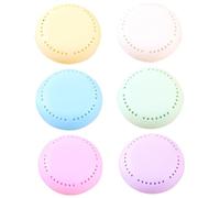 ASAKKURA Lot de 6 Boîtes Désodorisantes Adhésives Solides, Parfumées, Multi-usages pour Chambre, Voiture, Salle de Bain et Armoire, Élimination des Odeurs, Format Compact Style Aléatoire