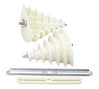 ASAKKURA Moule à Bobinage pour Machine Électrique 0.55-2.2kw en Acier Inoxydable Blanc, Outil de Bobinage Pratique et Gain de Temps