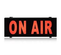 ASAKKURA Panneau Lumineux LED On Air Lumière Douce, Panneau Décoratif pour Bureau et Studio, Fonctionnant 3 Piles Aaa, Facile à Installer, pour Signaler Occupation à Maison