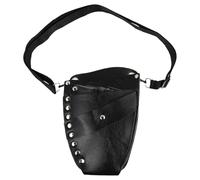 ASAKKURA Paquet Banane pour Coiffeur Pochette à Ciseaux de Coiffure Ceinture Ajustable Résistante et Multifonctionnelle pour Professionnels Homme et Femme Usage Salon Coiffure Rangement