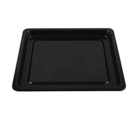 ASAKKURA Plaque à Pâtisserie Émaillée Noire Rectangulaire 34x26x2,5 Cm Grosse Capacité Polyvalente pour Cuisson Four et Biscuits