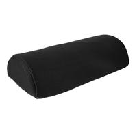 ASAKKURA Repose-pieds Demi-cylindre en Mousse Haute Résilience, Coussin Repose-jambes Ergonomique Noir en Maille Respirante pour Bureau à Domicile, Soulagement Circulation Sanguine