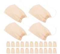 ASAKKURA Sachets Filtre à Café Jetables Cordon de Serrage 300 Pièces 6x8 Cm Filtre à Thé pour Infusion Vrac Sachets à Thé Vides Naturels
