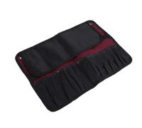 ASAKKURA Sacoche à Outils en Tissu Oxford Résistante, Pochette Enroulable avec Multiples Poches, Porte-clés Intégré, Compacte et Légère, pour Bricolage et Organisation D’Outils Manuels,