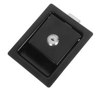 ASAKKURA Serrure de Boîte Électrique en Acier Inoxydable Poignée Intégrée, Verrouillage à Tirage Sécurisé pour Porte de Coffret Industriel et Panneau de Distribution