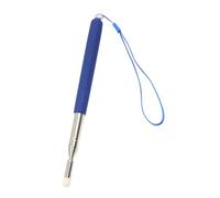 ASAKKURA Stylet Télescopique en Acier Inoxydable pour Écran Tactile Multimédia, Haute Résistance, pour Bureau et Enseignement, Stylet Bleu Effaçable