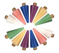 ASAKKURA Stylo à Pierres Précieuses pour Manucure 12 Pointes en Cire Synthétique, Outil Nail Art Pratique DIY Ongles