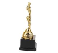 ASAKKURA Trophée Ballon Basket en Plastique Doré, Coupe des trophées des Tournois, Récompense de Basketball pour vainqueurs et participants, pour matchs de Basket-Ball et Réutilisable