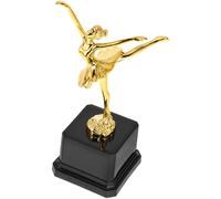 ASAKKURA Trophée en Plastique de Ballet Or 20 cm pour Enfants, Coupe de Danse Classique, Finition Or Brillante, décoration de Salle de Classe