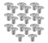 ASAKKURA Vis de Rechange Lot de 20pcs Argenté pour Tondeuse à Cheveux Installation Facile et Compact, pour Usage Domestique ou Voyage