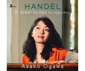 Asako Ogawa - 8 Great Suites For Harpsichord [Compact Discs]