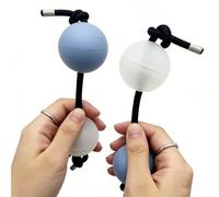 Asalato Instruments - 1 paire de shakers traditionnels rythmiques à main - Accessoires de musique robustes - Pour adultes, famille, amis, maison, porte, anniversaire, fête, entraînement au rythme