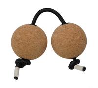 Asalato Shaker Africain Boule Rythmique Instrument de Percussion - 5 cm de diamètre - Œuf de sable peint à la main pour batteurs, éducation musicale, groupes d'église et percussions