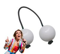 Asalato Shakers - 5 cm, instrument shaker africain, boules de sable rythmiques éducatives, maracas à double boule, hochet à percussion manuelle | Balle de tambour du bout des doigts pour et ad