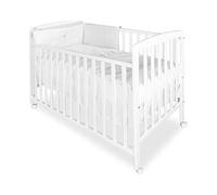 Asalvo 12371 Berceau en bois 120 x 60 cm Blanc