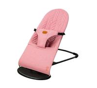 ASALVO | Hamac Bébé avec Fonction Balancelle et Rocking Chair - Fauteuil à Bascule Ergonomique pour Bébés - Inclinable et Pliable pour Usage dès la Naissance jusqu'à 13 kg (Rose)