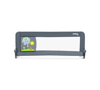 Asalvo Barrière de lit 2 en 1 de 150 cm pour Enfant - Rabattable avec Sangles réglables + Convient pour lit gigogne + Installation Facile et Lavage Facile - Protection sûre et Stable - Animaux