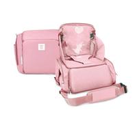 Asalvo Chaise haute de voyage Sushi Travel Sac Go Anywhere Rose Enfants