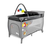 Asalvo Lit de Voyage Mix Plus, Plastique, Gris, 1 Unidad (Paquete de 1)