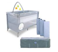 Asalvo Lit de Voyage Complet Duo Luna Gris